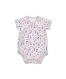 SLAP SLIP BABY（スラップスリップベビー）の「SLAPSLIPBABY/GIRL総柄スナップ半袖肌着(60~80cm)（肌着・キッズ）」