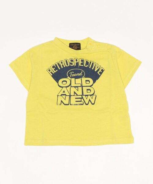 Life Support Products（ライフサポートプロダクツ）の「プリントワイドＴシャツ（80～150cm）（Tシャツ/カットソー・キッズ・ライトブルー/ブラック/ベージュ/ネイビー/オフホワイト/ピンク/イエロー/オレンジ/グリーン/チャコール・90/100/110/120/80/130/95/140/150）」の9枚目の写真