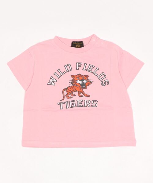 Life Support Products（ライフサポートプロダクツ）の「プリントワイドＴシャツ（80～150cm）（Tシャツ/カットソー・キッズ・ライトブルー/ブラック/ベージュ/ネイビー/オフホワイト/ピンク/イエロー/オレンジ/グリーン/チャコール・90/100/110/120/80/130/95/140/150）」の13枚目の写真