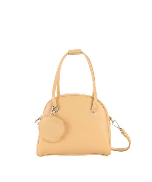 dazzlin（ダズリン）の「ミニボストンハンドバッグ（ハンドバッグ・レディース・イエロー/ブラック/ベージュ・FREE）」の3枚目の写真