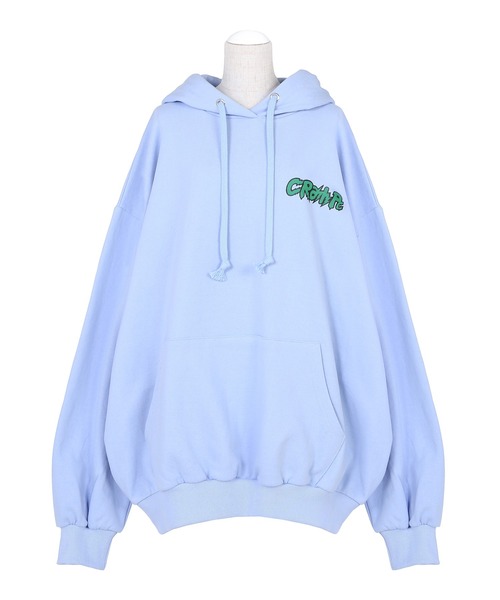 PUNYUS（プニュズ）の「CRASH PCパーカー（パーカー・レディース・オートミール/ブルー/ブラック/ライム・3/4）」の13枚目の写真