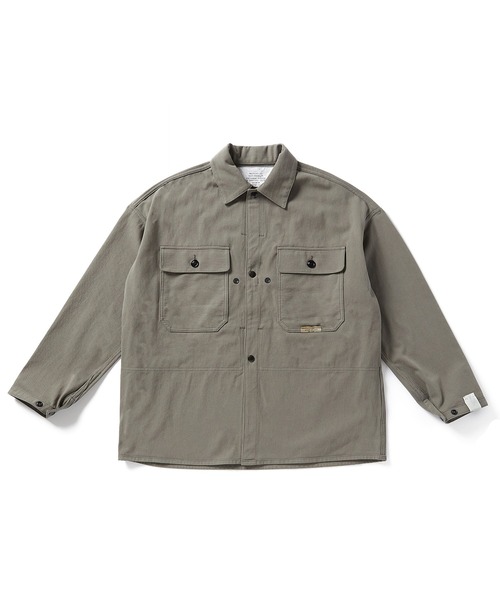 N.HOOLYWOOD(N.ハリウッド)の「REVERSIBLE BLOUSON(ミリタリージャケット・メンズ・ブラック/ベージュ/グレー・40/38/36)」の2枚目の写真