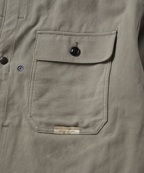 N.HOOLYWOOD(N.ハリウッド)の「REVERSIBLE BLOUSON(ミリタリージャケット・メンズ・ブラック/ベージュ/グレー・40/38/36)」の11枚目の写真