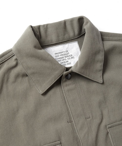 N.HOOLYWOOD(N.ハリウッド)の「REVERSIBLE BLOUSON(ミリタリージャケット・メンズ・ブラック/ベージュ/グレー・40/38/36)」の15枚目の写真