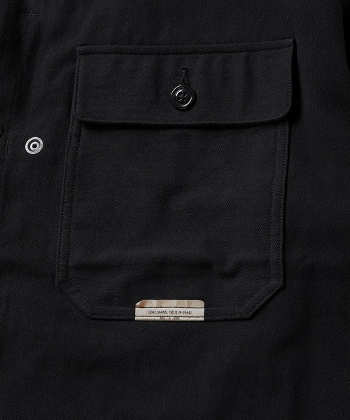 N.HOOLYWOOD(N.ハリウッド)の「REVERSIBLE BLOUSON(ミリタリージャケット・メンズ・ブラック/ベージュ/グレー・40/38/36)」の10枚目の写真