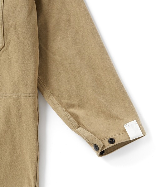 N.HOOLYWOOD(N.ハリウッド)の「REVERSIBLE BLOUSON(ミリタリージャケット・メンズ・ブラック/ベージュ/グレー・40/38/36)」の5枚目の写真