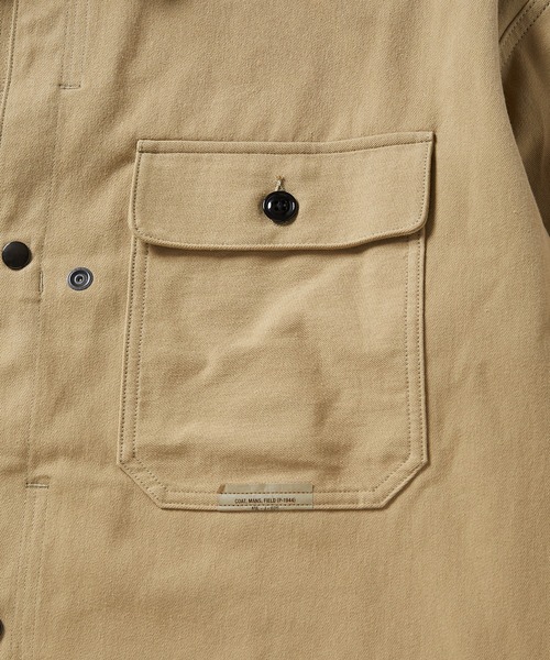 N.HOOLYWOOD(N.ハリウッド)の「REVERSIBLE BLOUSON(ミリタリージャケット・メンズ・ブラック/ベージュ/グレー・40/38/36)」の8枚目の写真