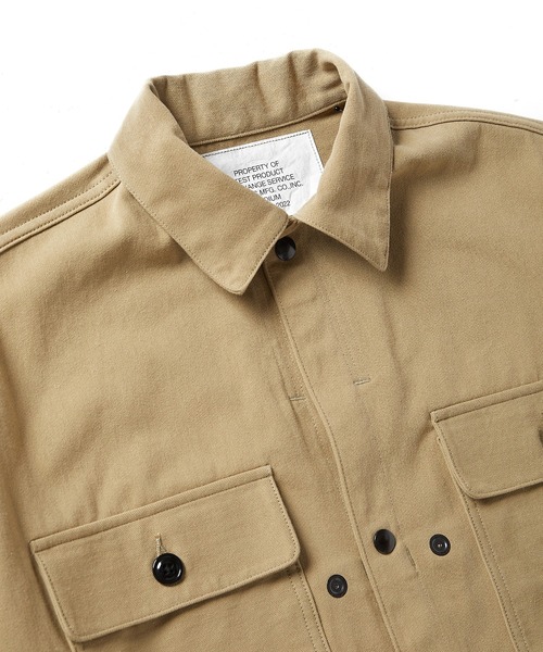 N.HOOLYWOOD(N.ハリウッド)の「REVERSIBLE BLOUSON(ミリタリージャケット・メンズ・ブラック/ベージュ/グレー・40/38/36)」の9枚目の写真