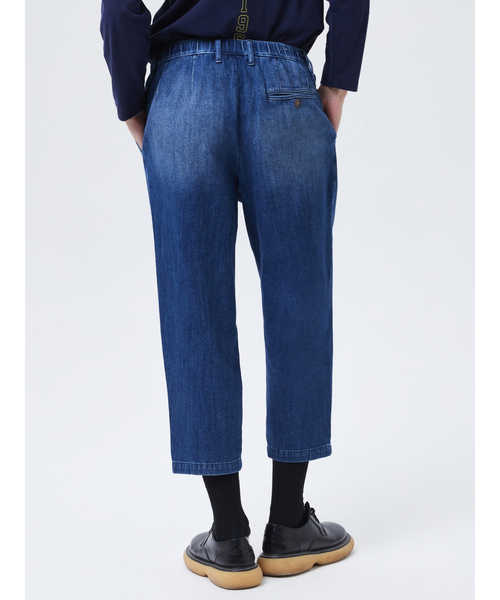 GAP(ギャップ)の「FREE&FLOW リラックス クロップド パンツ(デニムパンツ・メンズ・インディゴブルー・S/M/L/XS/XL)」の4枚目の写真