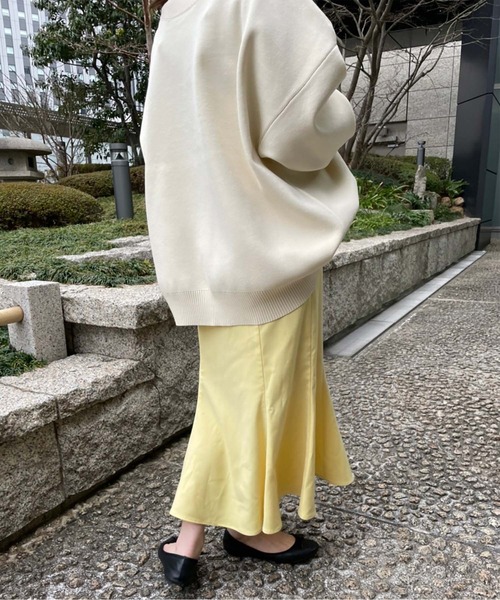 FREE'S MART（フリーズマート）の「カラーマーメイドスカート（スカート・レディース・ブラウン/イエロー/ライトベージュ/ブラック/ピンク系その他/ブルーグリーン・マルチサイズ）」の11枚目の写真