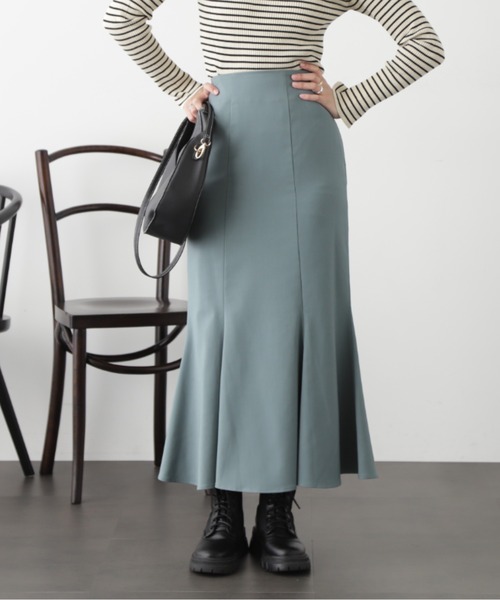 FREE'S MART（フリーズマート）の「カラーマーメイドスカート（スカート・レディース・ブラウン/イエロー/ライトベージュ/ブラック/ピンク系その他/ブルーグリーン・マルチサイズ）」の18枚目の写真