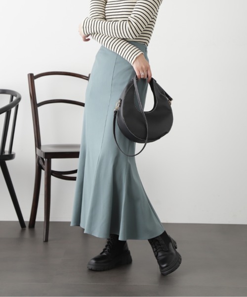 FREE'S MART（フリーズマート）の「カラーマーメイドスカート（スカート・レディース・ブラウン/イエロー/ライトベージュ/ブラック/ピンク系その他/ブルーグリーン・マルチサイズ）」の19枚目の写真