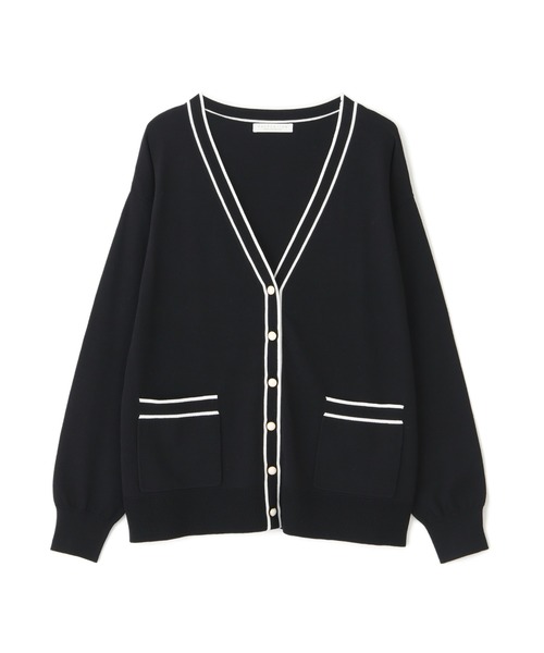 PROPORTION BODY DRESSING（プロポーションボディドレッシング）の「【美人百花5月号掲載 】「ＬＥＮＺＩＮＧ　ＥＣＯＶＥＲＯ」繊維混チュニックカーディガン / 1212174403（カーディガン/ボレロ・レディース・ホワイト/ブルー/ブラック・FREE）」の6枚目の写真