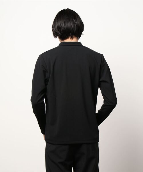 Lui's（ルイス）の「ハーフZIPカットソー（Tシャツ/カットソー・メンズ・ブラック/ホワイト・SMALL/MEDIUM）」の3枚目の写真