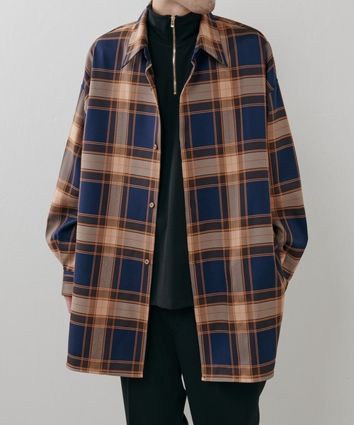 Lui's（ルイス）の「ハーフZIPカットソー（Tシャツ/カットソー・メンズ・ブラック/ホワイト・SMALL/MEDIUM）」の21枚目の写真