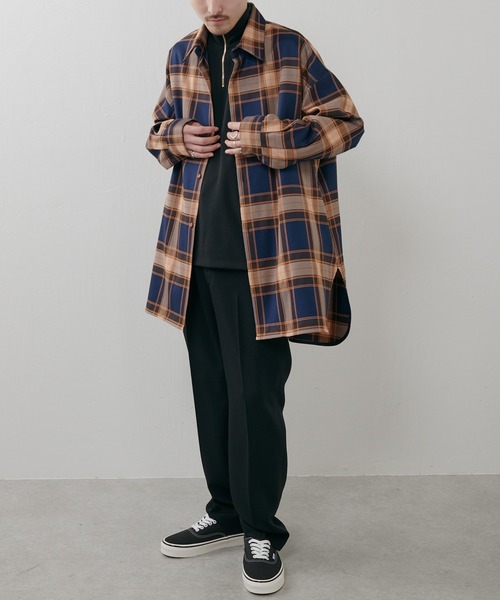 Lui's（ルイス）の「ハーフZIPカットソー（Tシャツ/カットソー・メンズ・ブラック/ホワイト・SMALL/MEDIUM）」の22枚目の写真