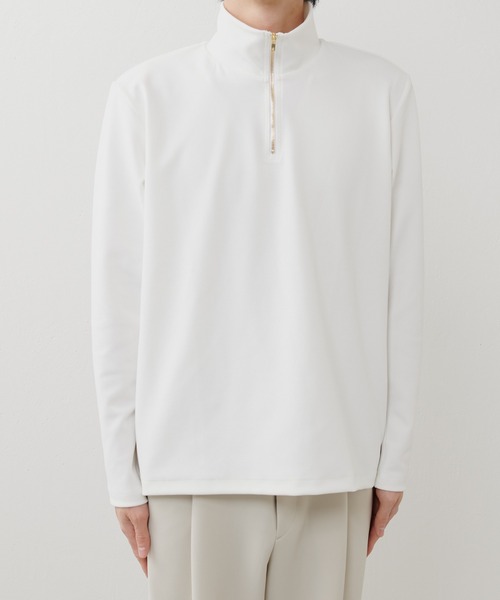 Lui's（ルイス）の「ハーフZIPカットソー（Tシャツ/カットソー・メンズ・ブラック/ホワイト・SMALL/MEDIUM）」の15枚目の写真