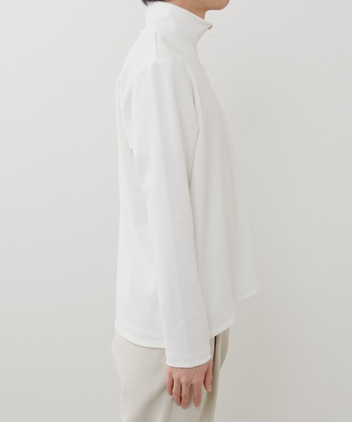 Lui's（ルイス）の「ハーフZIPカットソー（Tシャツ/カットソー・メンズ・ブラック/ホワイト・SMALL/MEDIUM）」の17枚目の写真