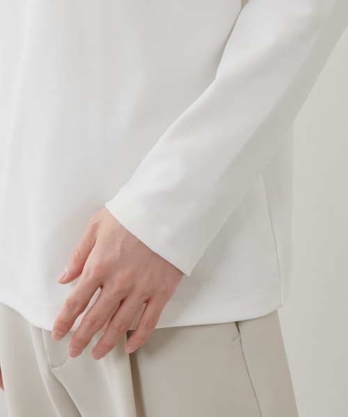 Lui's（ルイス）の「ハーフZIPカットソー（Tシャツ/カットソー・メンズ・ブラック/ホワイト・SMALL/MEDIUM）」の19枚目の写真