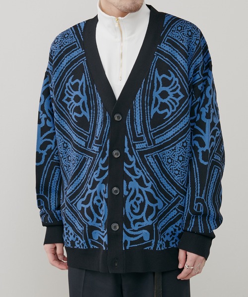 Lui's（ルイス）の「ハーフZIPカットソー（Tシャツ/カットソー・メンズ・ブラック/ホワイト・SMALL/MEDIUM）」の8枚目の写真