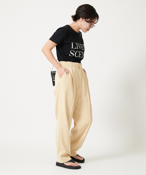 U by SPICK&SPAN（ユーバイスピックアンドスパン）の「ロゴTEEシャツ◆（Tシャツ/カットソー・レディース・ホワイト/ブラック・FREE）」の15枚目の写真