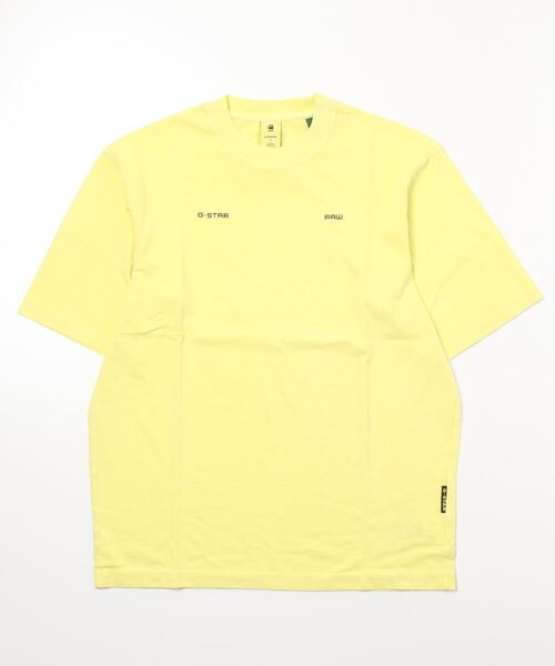 G-STAR（ジースター）の「UNISEX BOXY BASE GD T-SHIRT/オーバーサイズ/ユニセックス（Tシャツ/カットソー・メンズ・ライトブルー/ライトグリーン/イエロー・SMALL/MEDIUM/LARGE/X-LARGE/X-SMALL）」の20枚目の写真