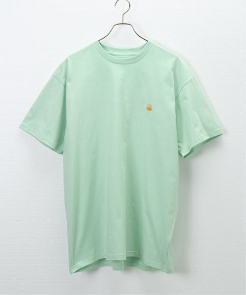 Carhartt（カーハート）の「【CARHARTT / カーハート】  CHASE T-SHIRT（Tシャツ/カットソー・メンズ・ブラック/アイボリー/ブルー系その他/ライトグリーン・MEDIUM/LARGE）」の4枚目の写真