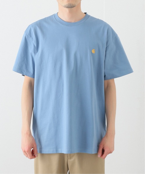 Carhartt（カーハート）の「【CARHARTT / カーハート】  CHASE T-SHIRT（Tシャツ/カットソー・メンズ・ブラック/アイボリー/ブルー系その他/ライトグリーン・MEDIUM/LARGE）」の19枚目の写真