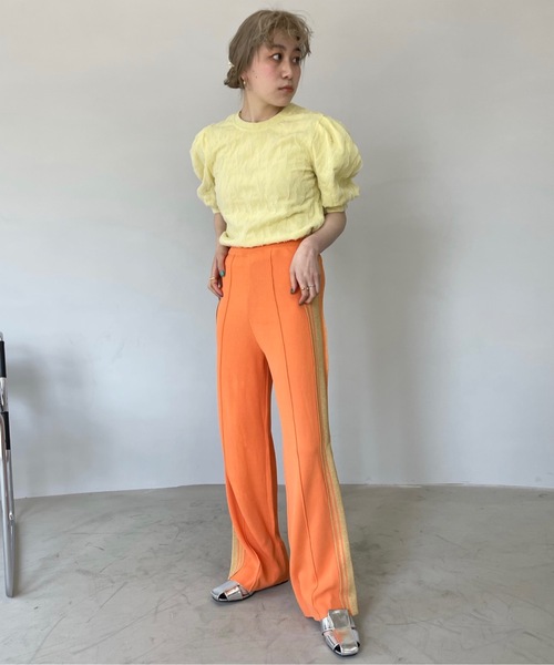 SANSeLF(サンセルフ)の「パフスリーブトップス【SANSeLF】sanw22s053(その他トップス・レディース・ホワイト/ピンク/ライトイエロー・FREE)」の19枚目の写真