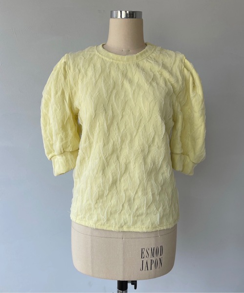 SANSeLF(サンセルフ)の「パフスリーブトップス【SANSeLF】sanw22s053(その他トップス・レディース・ホワイト/ピンク/ライトイエロー・FREE)」の21枚目の写真