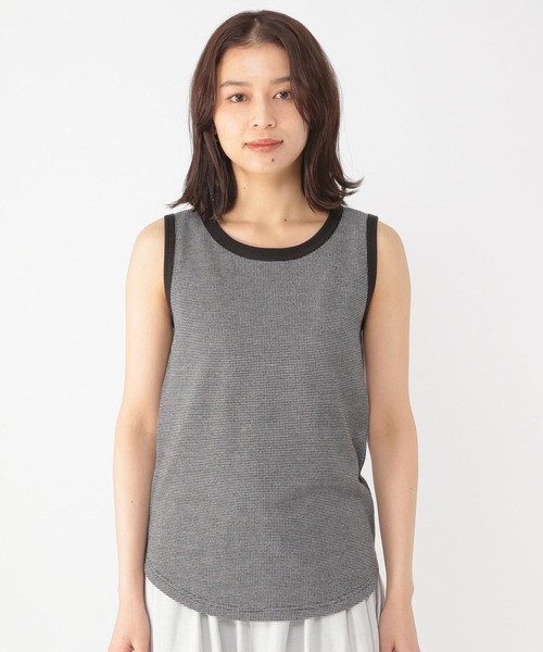 studio CLIP(スタディオクリップ)の「ポコポコカットタンクトップ(タンクトップ・レディース・ベージュ/オフホワイト/ブルー/その他1・MEDIUM/LARGE)」の5枚目の写真