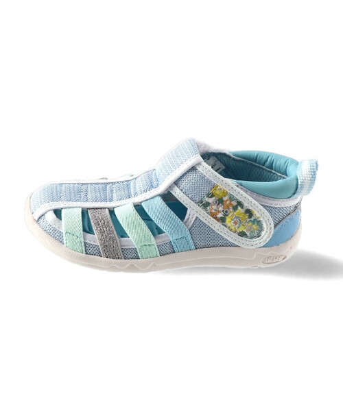 IFME(イフミー)の「IFME/イフミーコラボ花柄ウォーターシューズ(サンダル・キッズ・ピンク/ラベンダー/サックスブルー・19.0cm/14.0cm/16.0cm/18.0cm/15.0cm/20.0cm/21.0cm/14.5cm/17.0cm)」の9枚目の写真