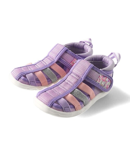 IFME(イフミー)の「IFME/イフミーコラボ花柄ウォーターシューズ(サンダル・キッズ・ピンク/ラベンダー/サックスブルー・19.0cm/14.0cm/16.0cm/18.0cm/15.0cm/20.0cm/21.0cm/14.5cm/17.0cm)」の18枚目の写真