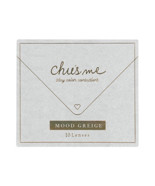 Chu's me（チューズミー）の「Chu's me 1day ムードグレージュ（10枚入り）（コンタクトレンズ・カラコン・レディース・グレー・±0.00/-0.75/-1.00/-1.25/-1.50/-1.75/-2.00/-2.25/-2.50/-2.75/-3.00/-3.25/-3.50/-3.75/-4.00/-4.25/-4.50/-4.75/-5.00/-5.50/-6.00/-6.50/-7.00/-7.50/-8.00/-8.50/-9.00/-9.50/-10.00）」の4枚目の写真