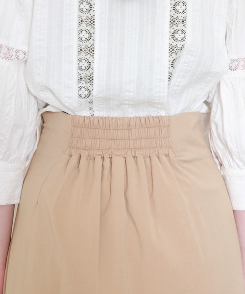 archives(アルシーヴ)の「ギャザースリットタイトスカート(スカート・レディース・ブラック/ベージュ/グリーン・MEDIUM)」の22枚目の写真