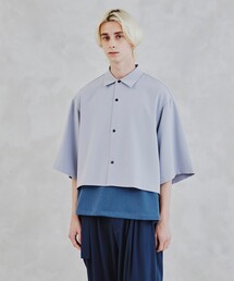 tk.TAKEO KIKUCHI | ハリぷるショートシャツ（ユニセックスアイテム）(シャツ/ブラウス)