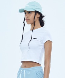 WOMENS SHORT-SLEEVE CROP T-SHIRT/ウーマンショートスリーブクロップTシャツ