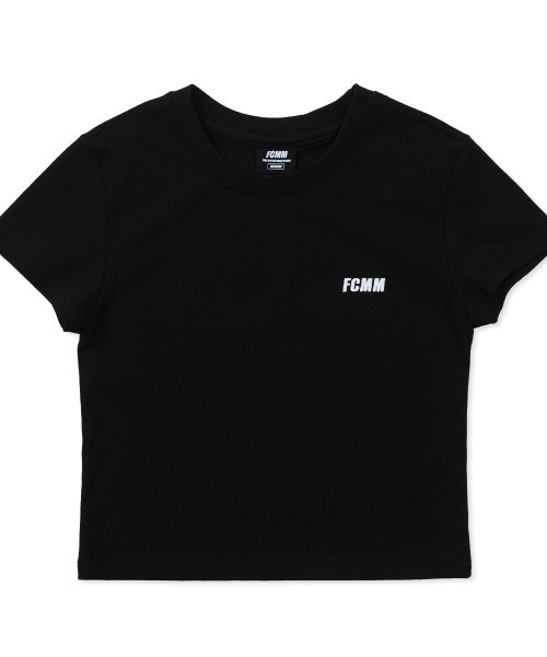 FCMM(エフシーエムエム)の「WOMENS SHORT-SLEEVE CROP T-SHIRT/ウーマンショートスリーブクロップTシャツ(シャツ/ブラウス・レディース・ホワイト/ブラック・SMALL/MEDIUM)」の6枚目の写真