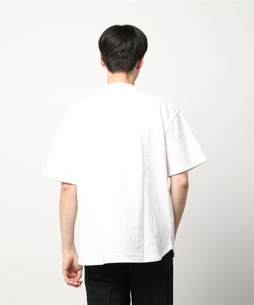JEMORGAN（ジェーイーモーガン）の「JE MORGAN/JEモーガン　度詰天竺裾ラウンド半袖ポケットT（Tシャツ/カットソー・メンズ・ライトグレー/ホワイト/ブラック・LARGE/MEDIUM）」の6枚目の写真