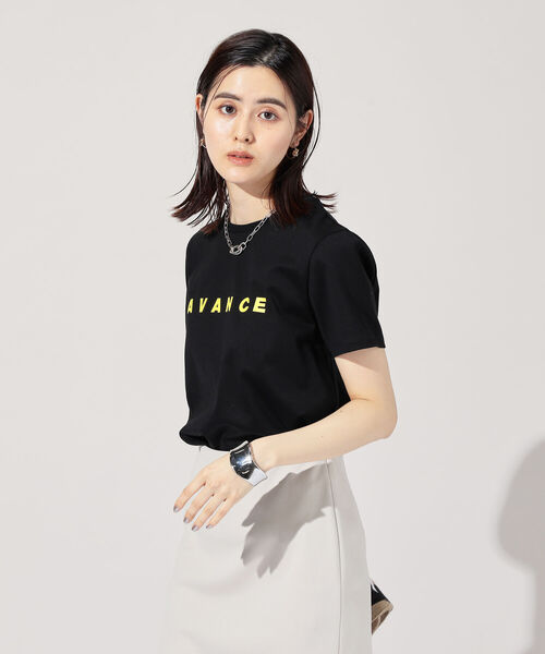 NOLLEY’S Sophi（ノーリーズソフィ）の「ロゴプリントTシャツ（Tシャツ/カットソー・レディース・ブラック/グリーン/ホワイト系その他4/ホワイト系その他5・38）」の17枚目の写真