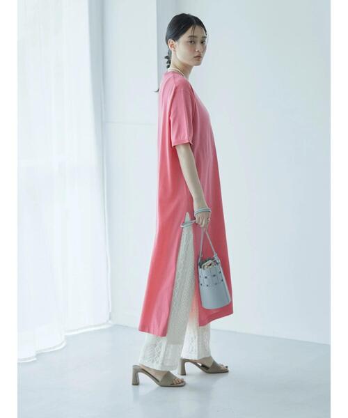 AMERICAN HOLIC(アメリカンホリック)の「サイドスリットニットワンピース(ワンピース・レディース・ブルー/ピンク/グレー系その他・M/L)」の7枚目の写真