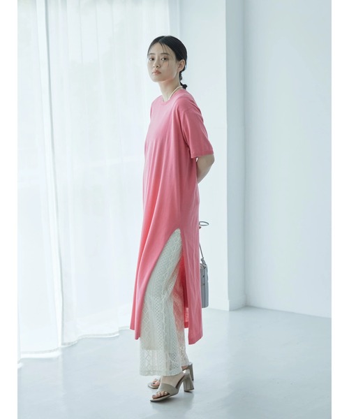 AMERICAN HOLIC(アメリカンホリック)の「サイドスリットニットワンピース(ワンピース・レディース・ブルー/ピンク/グレー系その他・M/L)」の10枚目の写真