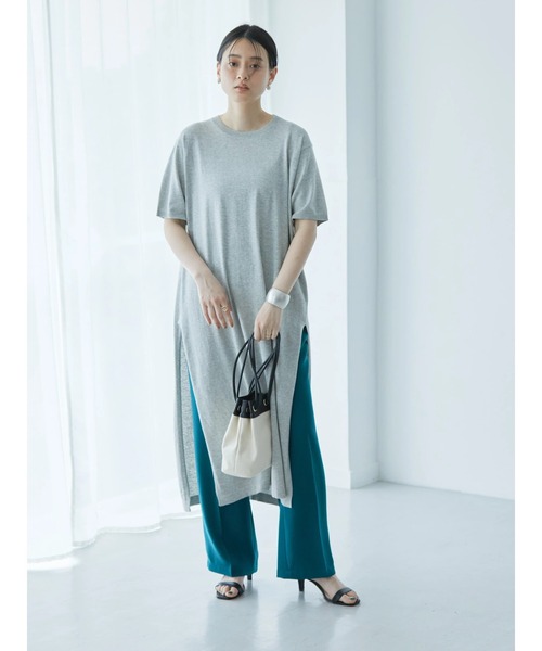 AMERICAN HOLIC(アメリカンホリック)の「サイドスリットニットワンピース(ワンピース・レディース・ブルー/ピンク/グレー系その他・M/L)」の16枚目の写真