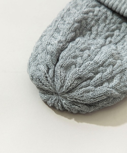 Munich（ミューニック）の「ダブルフェイスニットビニー（ニットキャップ/ビーニー・レディース・マスタード/モカ/ネイビー/チャコールグレー/グレー/ブラック・FREE）」の17枚目の写真