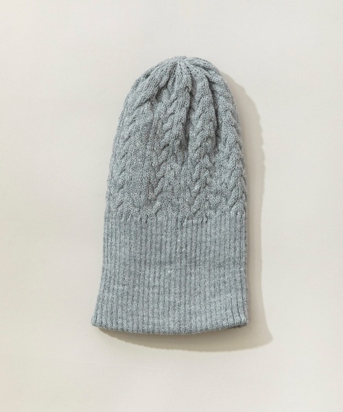 Munich（ミューニック）の「ダブルフェイスニットビニー（ニットキャップ/ビーニー・レディース・マスタード/モカ/ネイビー/チャコールグレー/グレー/ブラック・FREE）」の16枚目の写真