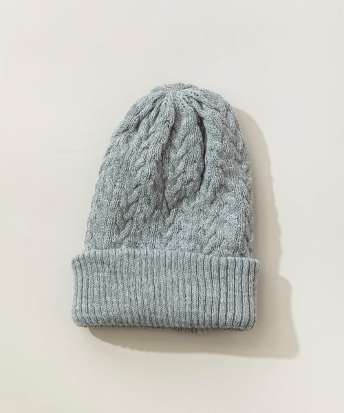 Munich（ミューニック）の「ダブルフェイスニットビニー（ニットキャップ/ビーニー・レディース・マスタード/モカ/ネイビー/チャコールグレー/グレー/ブラック・FREE）」の14枚目の写真