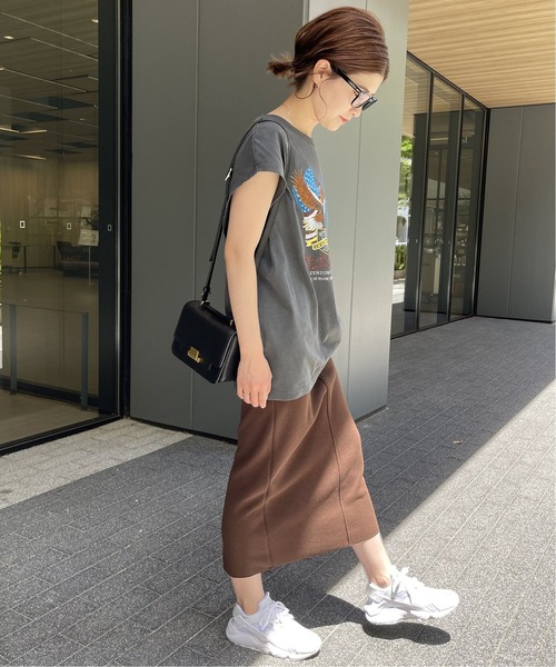 GOOD ROCK SPEED(グッドロックスピード)の「【GOOD ROCK SPEED/グッドロックスピード】ROCK TEE(Tシャツ/カットソー・レディース・ブラック/ベージュ・FREE)」の4枚目の写真