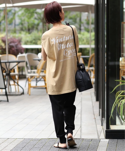 GOOD ROCK SPEED(グッドロックスピード)の「【GOOD ROCK SPEED/グッドロックスピード】ROCK TEE(Tシャツ/カットソー・レディース・ブラック/ベージュ・FREE)」の11枚目の写真