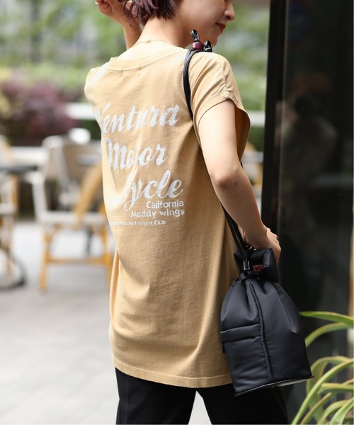 GOOD ROCK SPEED(グッドロックスピード)の「【GOOD ROCK SPEED/グッドロックスピード】ROCK TEE(Tシャツ/カットソー・レディース・ブラック/ベージュ・FREE)」の14枚目の写真