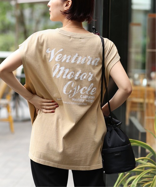 GOOD ROCK SPEED(グッドロックスピード)の「【GOOD ROCK SPEED/グッドロックスピード】ROCK TEE(Tシャツ/カットソー・レディース・ブラック/ベージュ・FREE)」の15枚目の写真